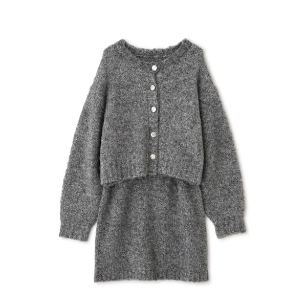 プロポーション ボディドレッシング（PROPORTION BODY DRESSING）/《EDIT COLOGNE》サイドリボンニットSETUP