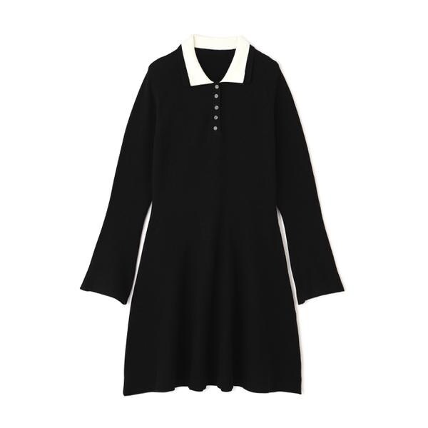 プロポーション ボディドレッシング（PROPORTION BODY DRESSING）/《EDIT COLOGNE》ポロミニニットワンピース