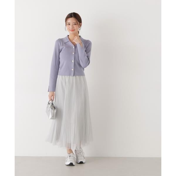 プロポーション ボディドレッシング（PROPORTION BODY DRESSING）/《EDIT COLOGNE》ラメプリーツスカート26SS_1