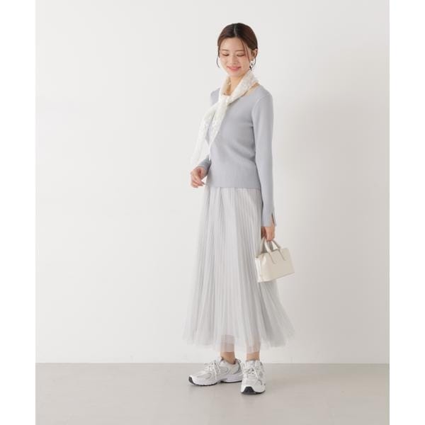 プロポーション ボディドレッシング（PROPORTION BODY DRESSING）/《EDIT COLOGNE》ラメプリーツスカート26SS_5