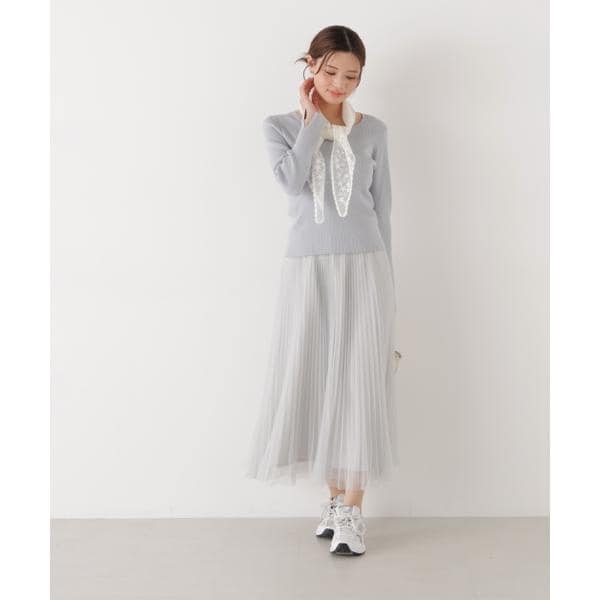 プロポーション ボディドレッシング（PROPORTION BODY DRESSING）/《EDIT COLOGNE》ラメプリーツスカート26SS_6