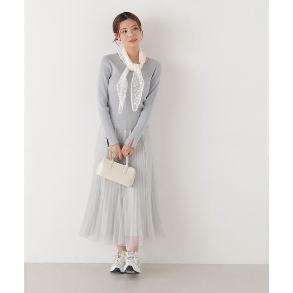 プロポーション ボディドレッシング（PROPORTION BODY DRESSING）/《EDIT COLOGNE》ラメプリーツスカート26SS_7