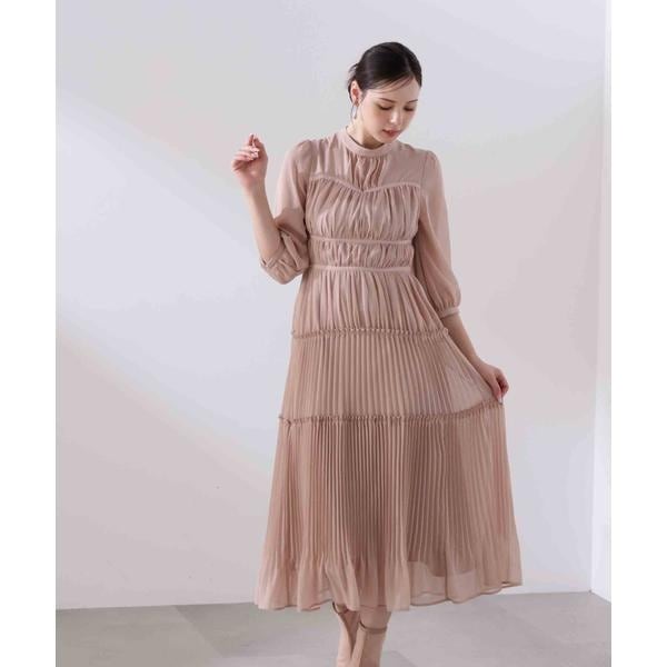 プロポーション ボディドレッシング（PROPORTION BODY DRESSING）/＜L＞ピンタックロングワンピース　26SS
