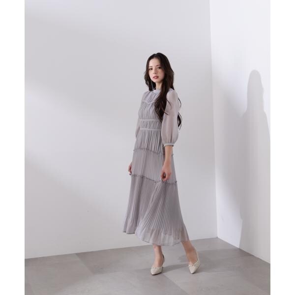 プロポーション ボディドレッシング（PROPORTION BODY DRESSING）/＜L＞ピンタックロングワンピース　26SS_3