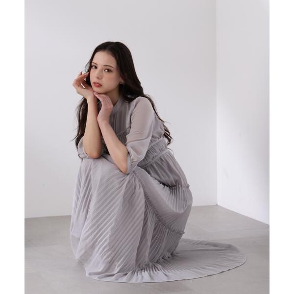 プロポーション ボディドレッシング（PROPORTION BODY DRESSING）/＜L＞ピンタックロングワンピース　26SS_6