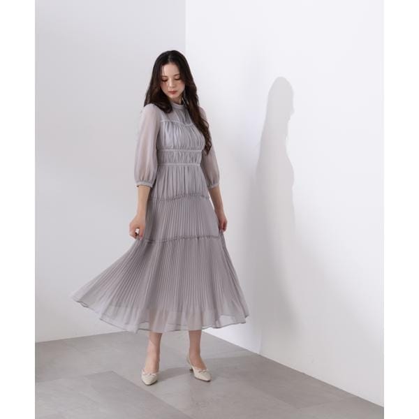 プロポーション ボディドレッシング（PROPORTION BODY DRESSING）/＜L＞ピンタックロングワンピース　26SS_7