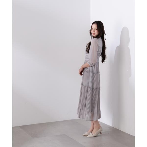 プロポーション ボディドレッシング（PROPORTION BODY DRESSING）/＜L＞ピンタックロングワンピース　26SS_9