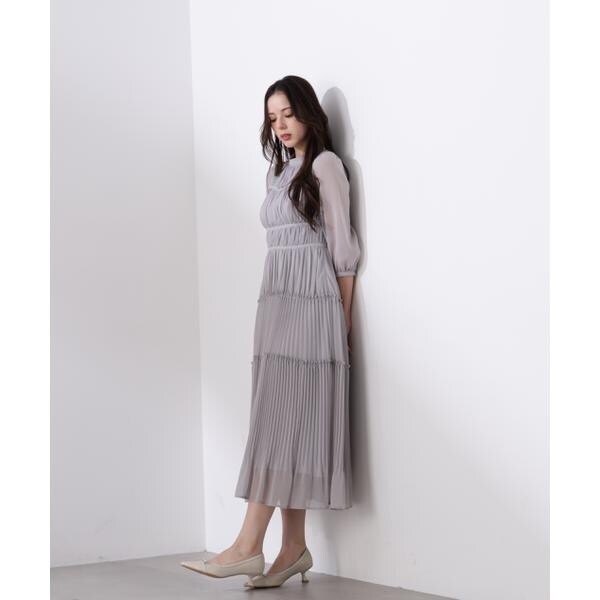 プロポーション ボディドレッシング（PROPORTION BODY DRESSING）/＜L＞ピンタックロングワンピース　26SS_10