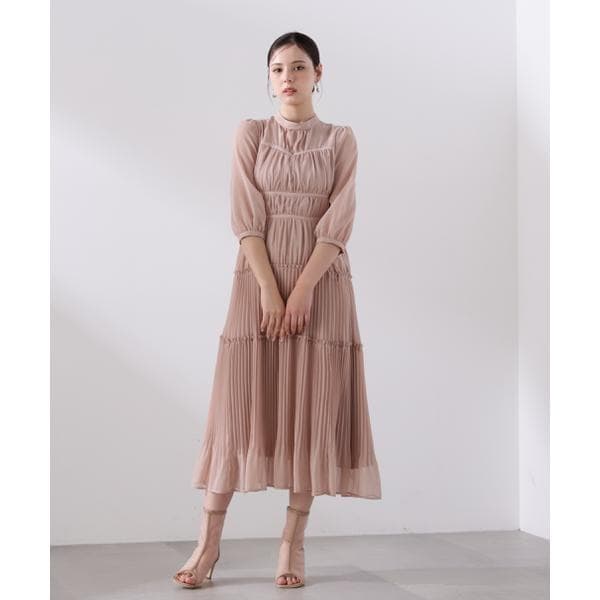 プロポーション ボディドレッシング（PROPORTION BODY DRESSING）/＜L＞ピンタックロングワンピース　26SS_17