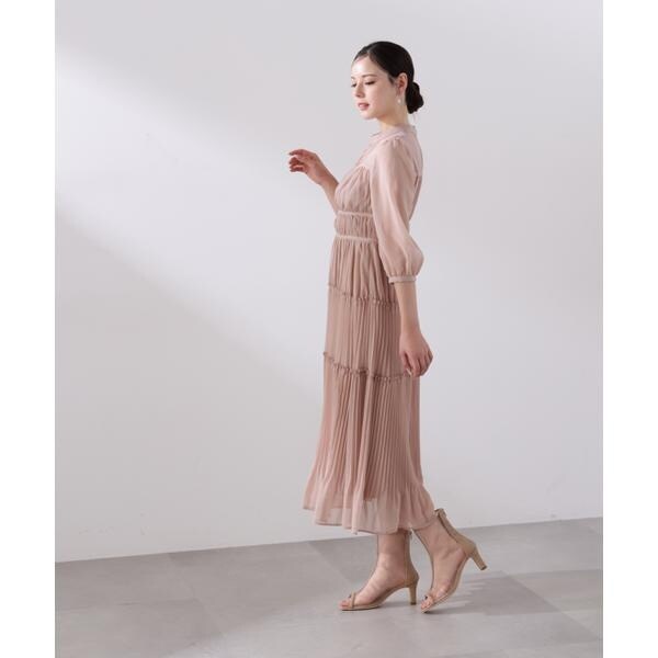 プロポーション ボディドレッシング（PROPORTION BODY DRESSING）/＜L＞ピンタックロングワンピース　26SS_19