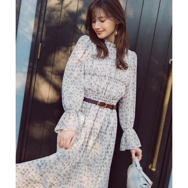 プロポーション ボディドレッシング（PROPORTION BODY DRESSING）/シアーシャーリングワンピース　26SS