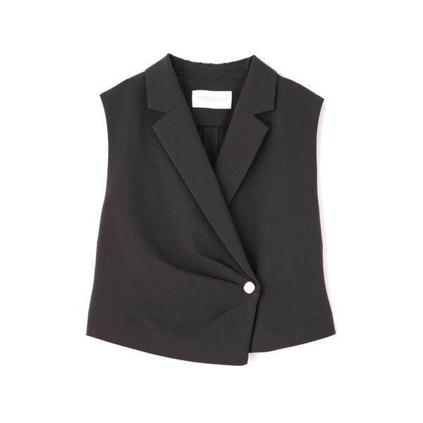 プロポーション ボディドレッシング（PROPORTION BODY DRESSING）/タックアシメジレ　26SS