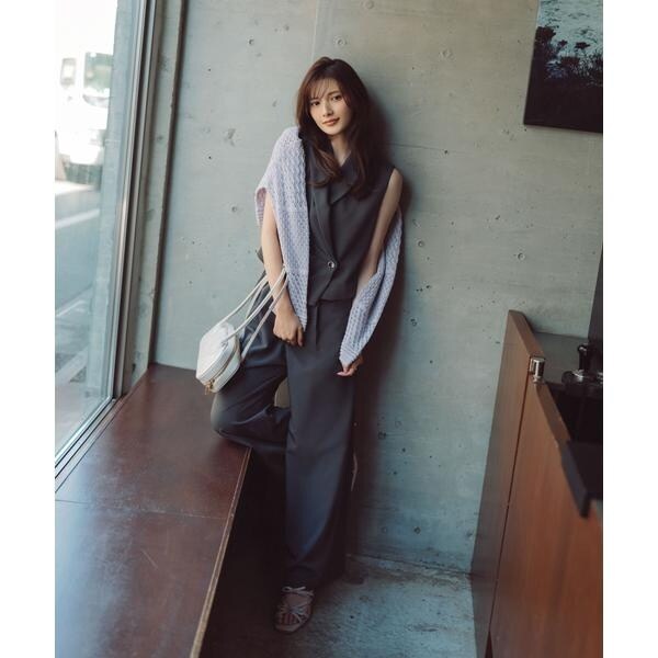 プロポーション ボディドレッシング（PROPORTION BODY DRESSING）/タックアシメジレ　26SS