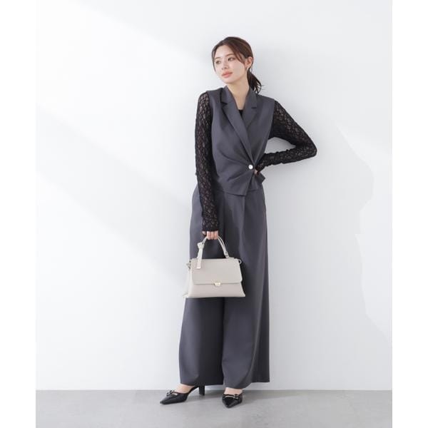 プロポーション ボディドレッシング（PROPORTION BODY DRESSING）/タックアシメジレ　26SS