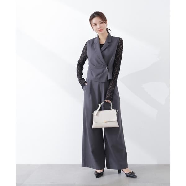 プロポーション ボディドレッシング（PROPORTION BODY DRESSING）/タックアシメジレ　26SS
