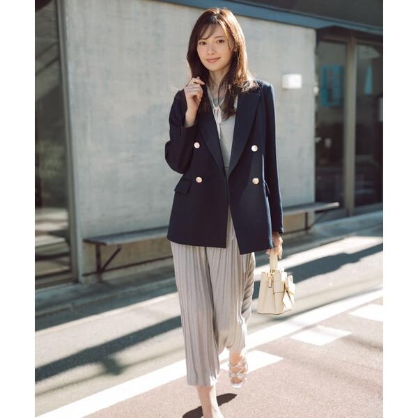 プロポーション ボディドレッシング（PROPORTION BODY DRESSING）/＜セットアップ対応＞Wブレスト SETUP ダブルジャケット　26SS
