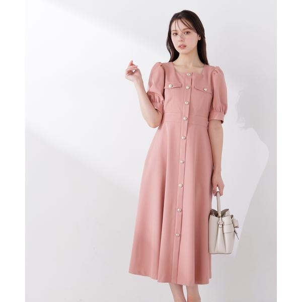 プロポーション ボディドレッシング（PROPORTION BODY DRESSING）/フロント釦ワンピース　26SS_1