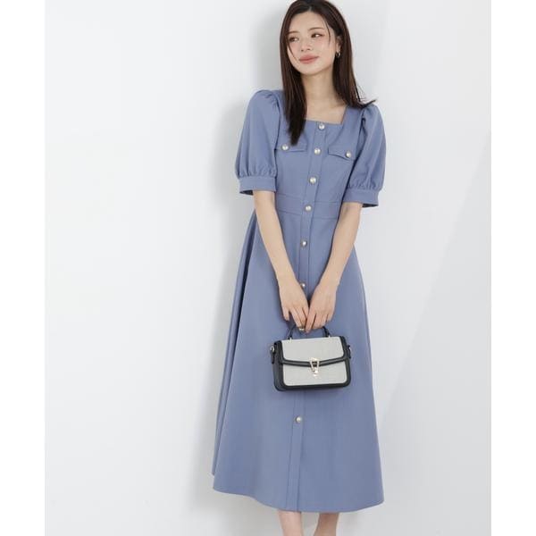プロポーション ボディドレッシング（PROPORTION BODY DRESSING）/フロント釦ワンピース　26SS