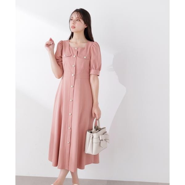 プロポーション ボディドレッシング（PROPORTION BODY DRESSING）/フロント釦ワンピース　26SS_3