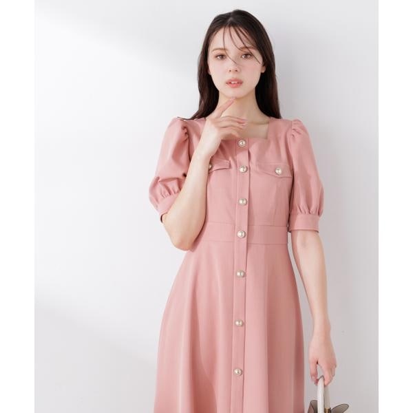 プロポーション ボディドレッシング（PROPORTION BODY DRESSING）/フロント釦ワンピース　26SS_4