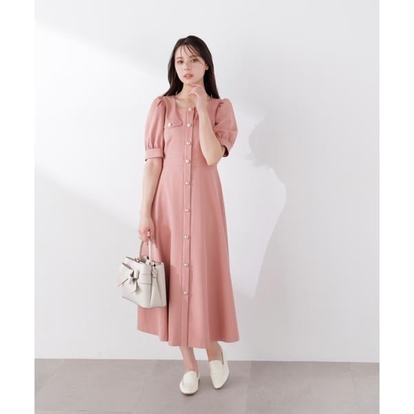 プロポーション ボディドレッシング（PROPORTION BODY DRESSING）/フロント釦ワンピース　26SS_6