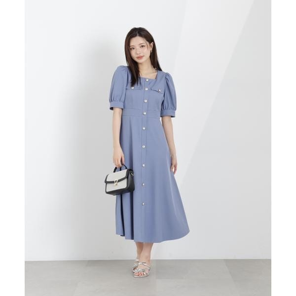 プロポーション ボディドレッシング（PROPORTION BODY DRESSING）/フロント釦ワンピース　26SS_11