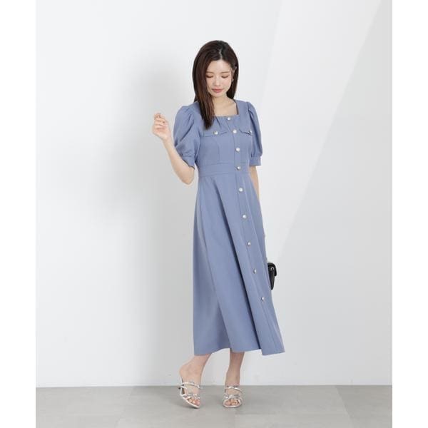 プロポーション ボディドレッシング（PROPORTION BODY DRESSING）/フロント釦ワンピース　26SS_14