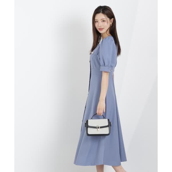 プロポーション ボディドレッシング（PROPORTION BODY DRESSING）/フロント釦ワンピース　26SS_16