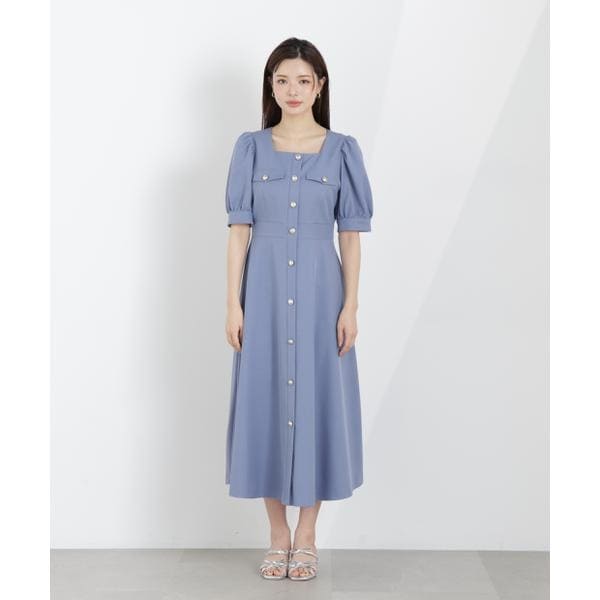 プロポーション ボディドレッシング（PROPORTION BODY DRESSING）/フロント釦ワンピース　26SS_17