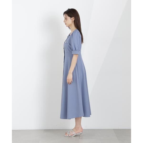 プロポーション ボディドレッシング（PROPORTION BODY DRESSING）/フロント釦ワンピース　26SS_18