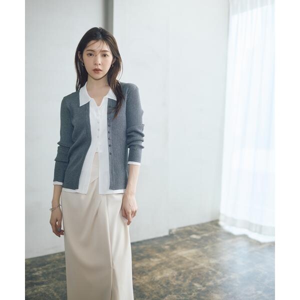 プロポーション ボディドレッシング（PROPORTION BODY DRESSING）/＜今村朱里さんコラボ＞アシメタックナロースカート 26SS_13