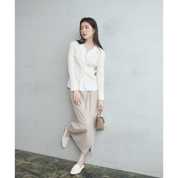 プロポーション ボディドレッシング（PROPORTION BODY DRESSING）/＜今村朱里さんコラボ＞アシメタックナロースカート 26SS_16