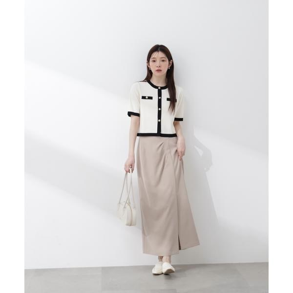 プロポーション ボディドレッシング（PROPORTION BODY DRESSING）/＜今村朱里さんコラボ＞アシメタックナロースカート 26SS_19