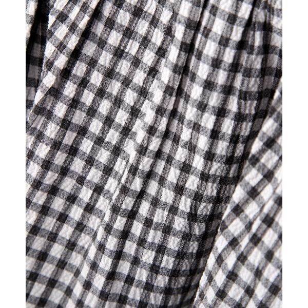 プロポーション ボディドレッシング（PROPORTION BODY DRESSING）/〈a／mie〉シャーリングペプラムブラウス 26SS_10
