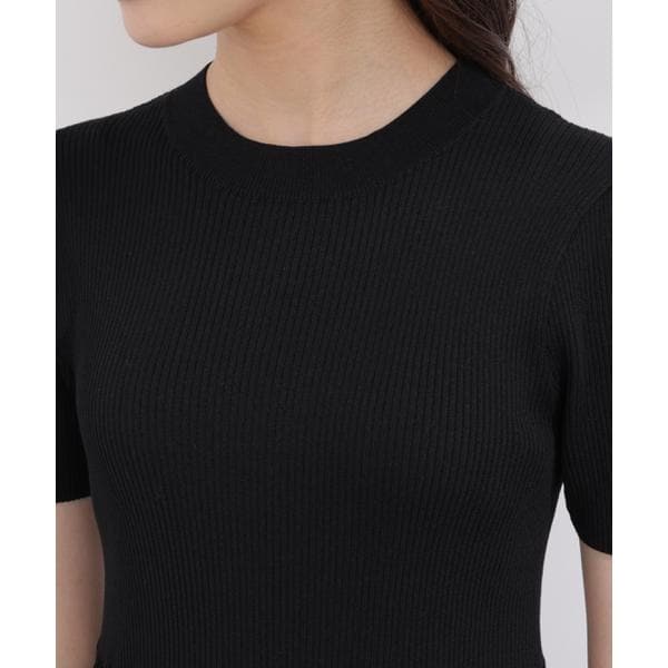 プロポーション ボディドレッシング（PROPORTION BODY DRESSING）/半袖花柄ドッキングニットワンピース 26SS_11