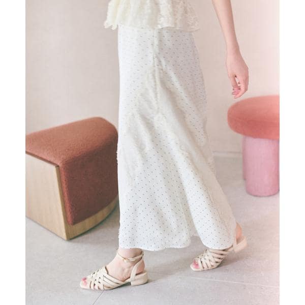 プロポーション ボディドレッシング（PROPORTION BODY DRESSING）/レーストリムスカート 26SS