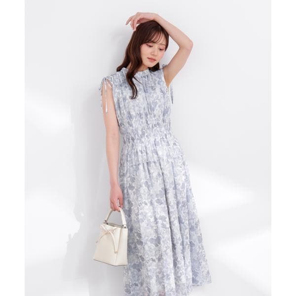 プロポーション ボディドレッシング（PROPORTION BODY DRESSING）/2wayスリーブ花柄シャーリングワンピース 26SS_7