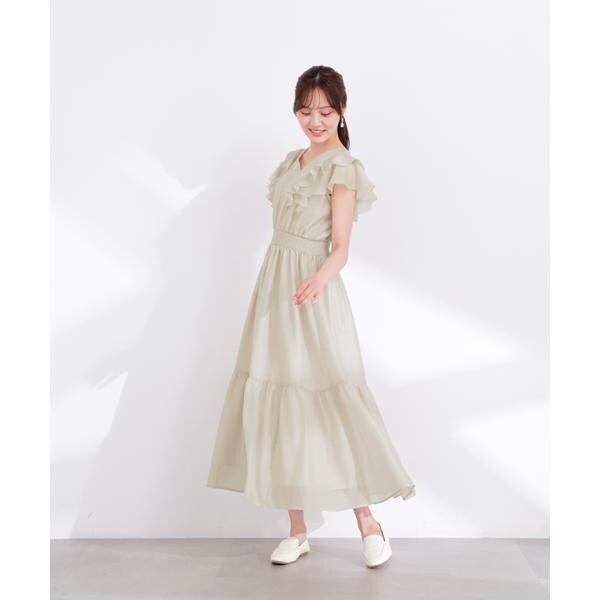 プロポーション ボディドレッシング（PROPORTION BODY DRESSING）/ラッフルスリーブワンピース 26SS_5