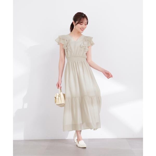 プロポーション ボディドレッシング（PROPORTION BODY DRESSING）/ラッフルスリーブワンピース 26SS_8