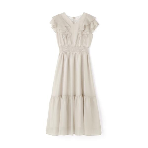 プロポーション ボディドレッシング（PROPORTION BODY DRESSING）/ラッフルスリーブワンピース 26SS_9