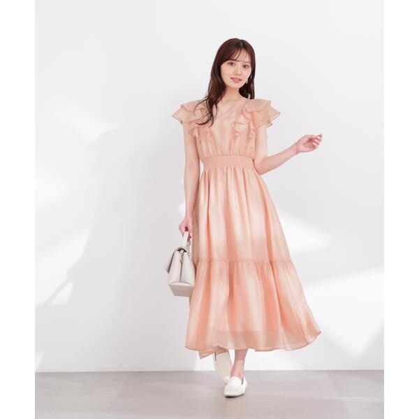 プロポーション ボディドレッシング（PROPORTION BODY DRESSING）/ラッフルスリーブワンピース 26SS_12