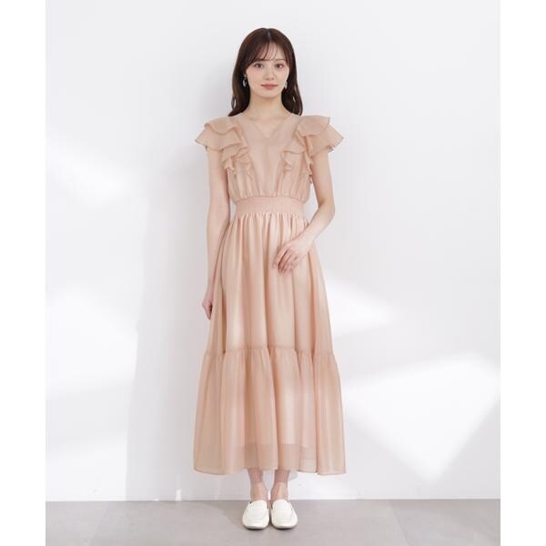 プロポーション ボディドレッシング（PROPORTION BODY DRESSING）/ラッフルスリーブワンピース 26SS_14