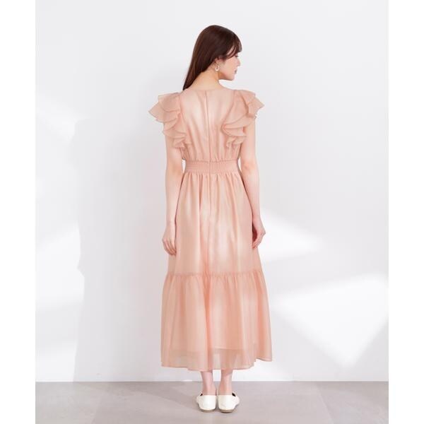 プロポーション ボディドレッシング（PROPORTION BODY DRESSING）/ラッフルスリーブワンピース 26SS_16