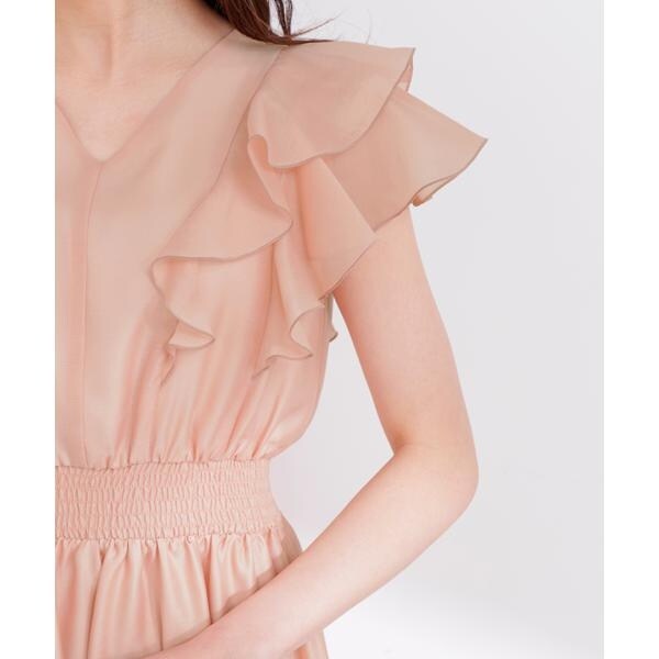 プロポーション ボディドレッシング（PROPORTION BODY DRESSING）/ラッフルスリーブワンピース 26SS_18