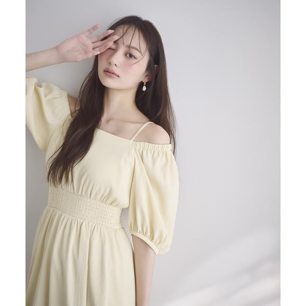 プロポーション ボディドレッシング（PROPORTION BODY DRESSING）/2wayパフスリーブワンピース 26SS