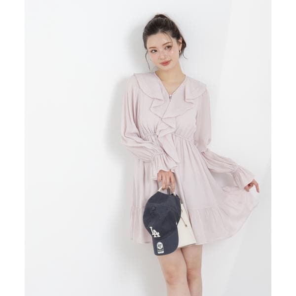 プロポーション ボディドレッシング（PROPORTION BODY DRESSING）/《EDIT COLOGNE》ラッフルミニワンピース　26SS
