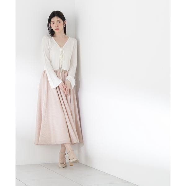 プロポーション ボディドレッシング（PROPORTION BODY DRESSING）/ニュアンスサテンシャイニースカート