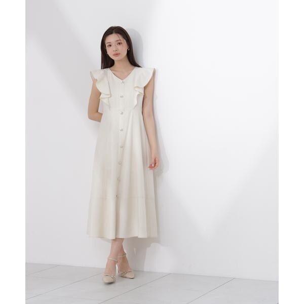 プロポーション ボディドレッシング（PROPORTION BODY DRESSING）/フロントボタンステッチワンピース26SS_3
