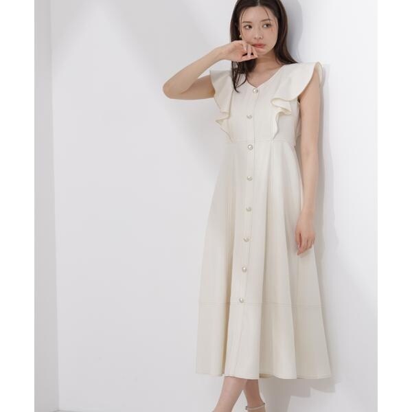 プロポーション ボディドレッシング（PROPORTION BODY DRESSING）/フロントボタンステッチワンピース26SS_6
