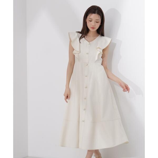 プロポーション ボディドレッシング（PROPORTION BODY DRESSING）/フロントボタンステッチワンピース26SS_7